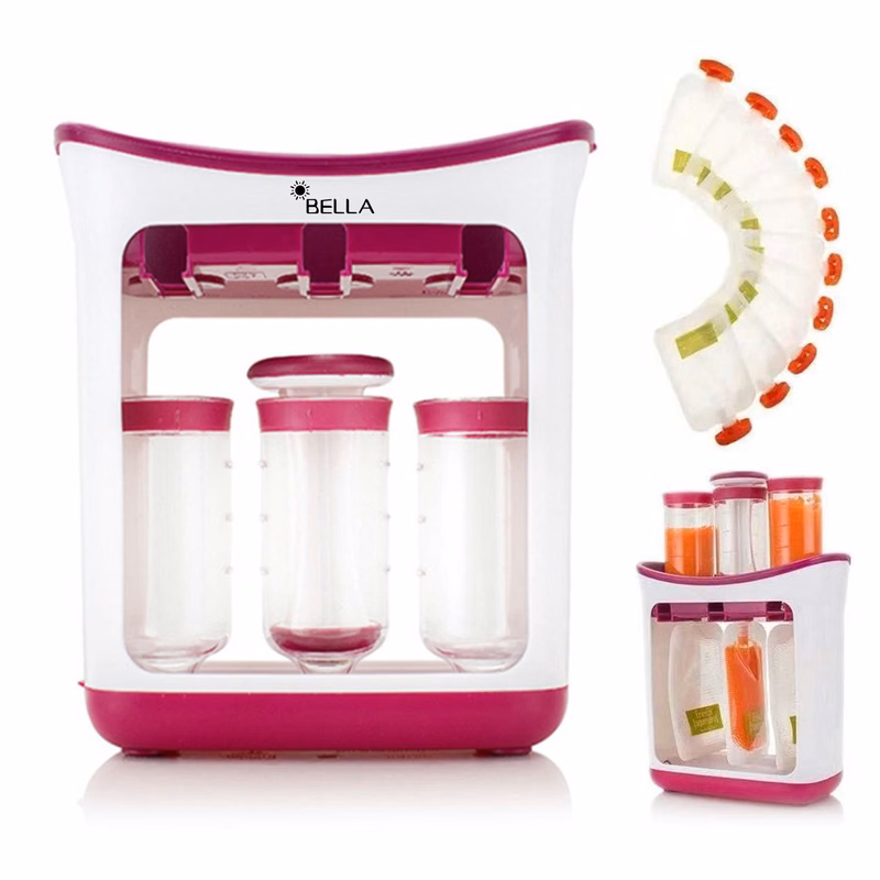 Squeeze Station for Homemade Baby Food