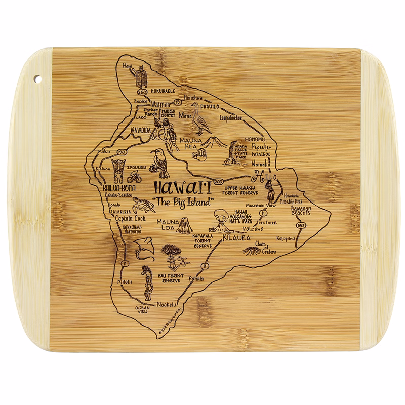 A Slice of Life Hawaii Serving & Cutting Board