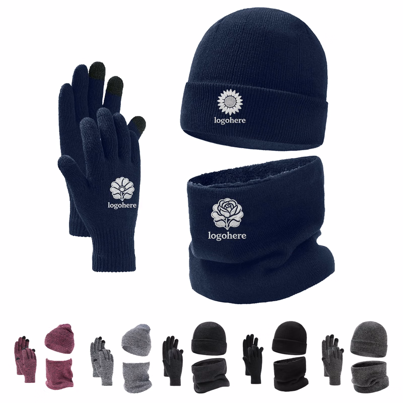 MOQ 20 Warmer Acrylic Knit Hat Bundle