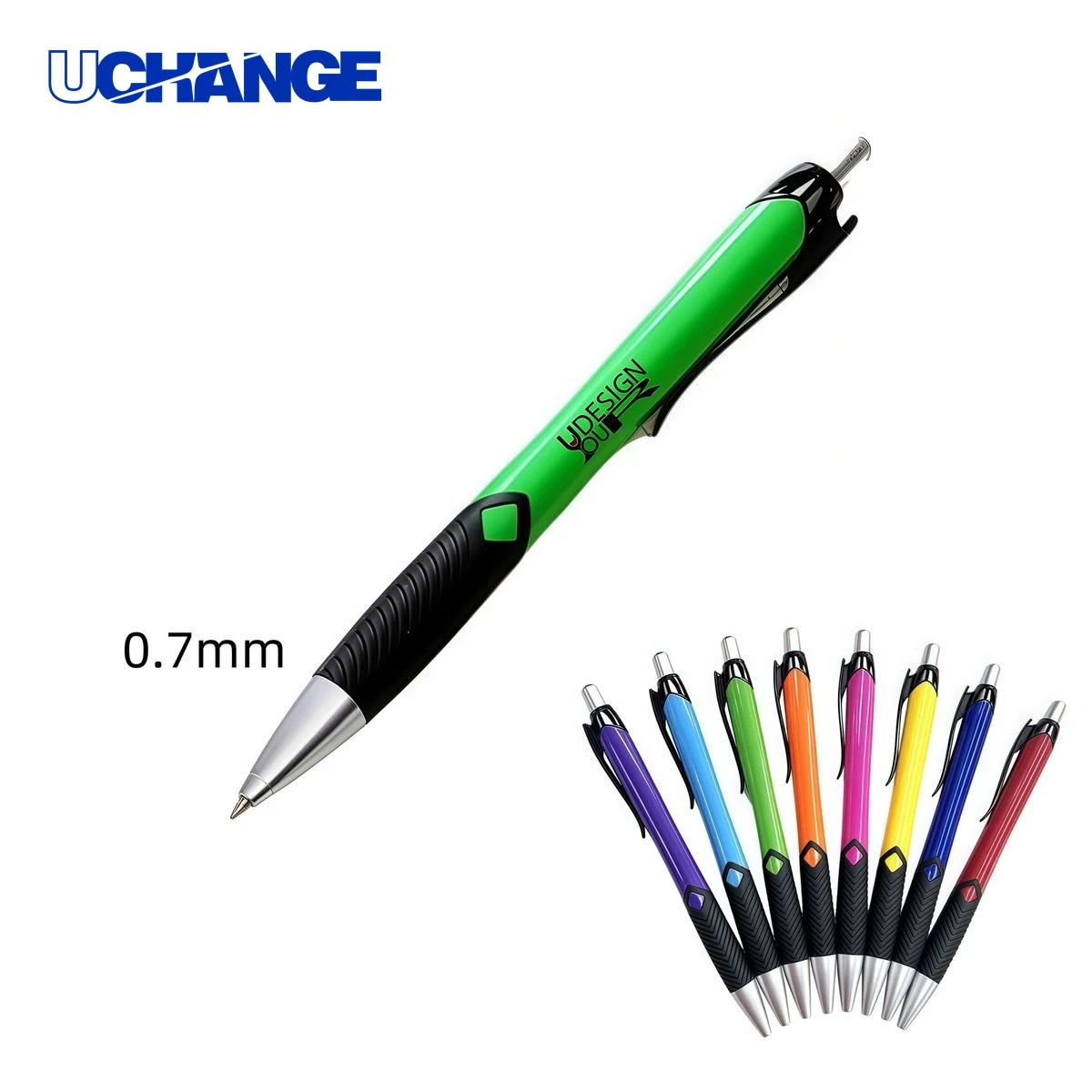 0.7mm Blue Ink Ballpoint Pen for Writing 1