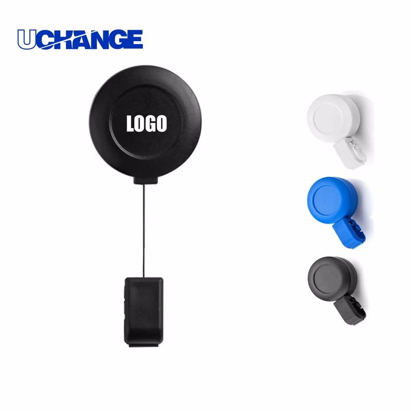 Retractable Badge Holder with Carabiner Clip