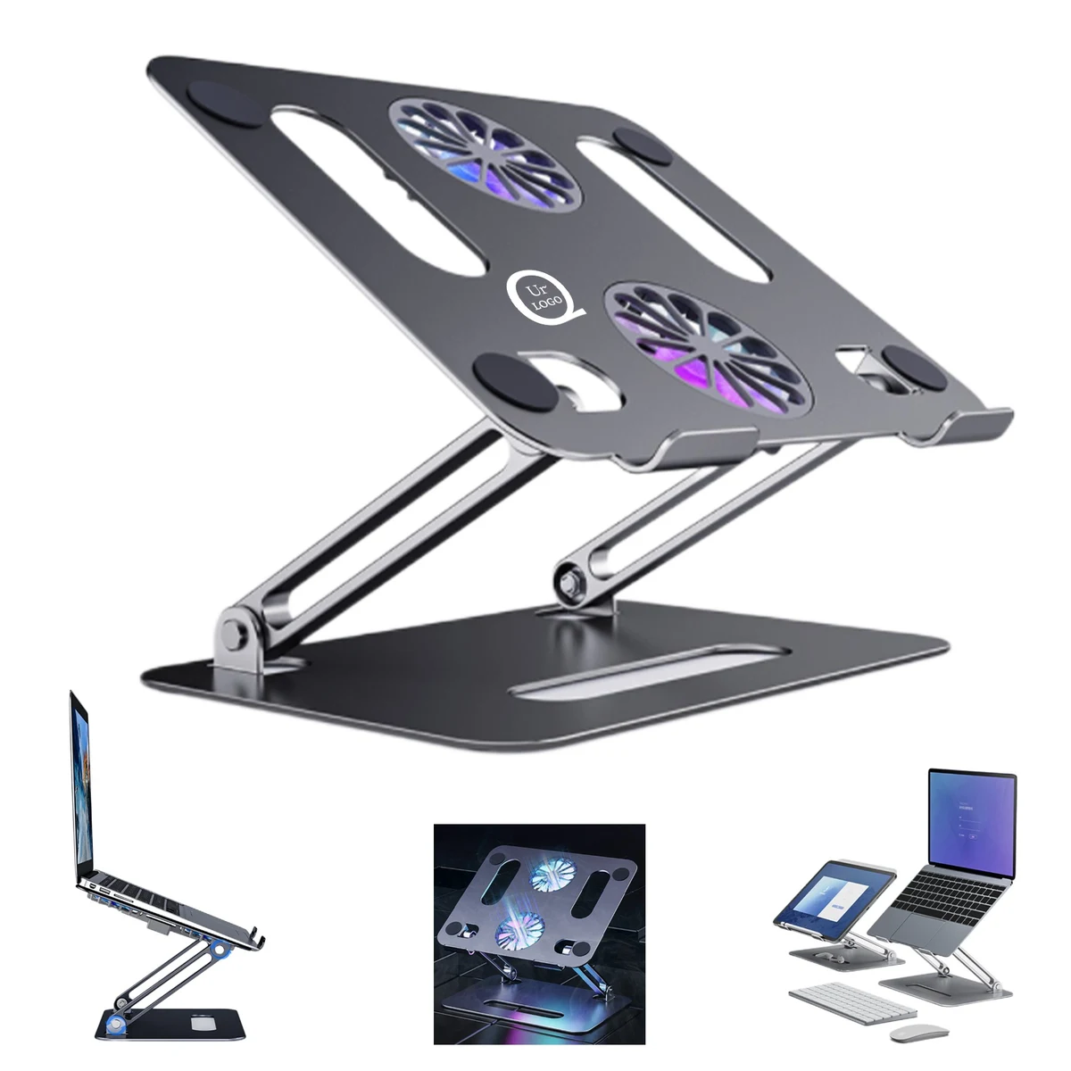 Aluminum Alloy Laptop Cooling Stand 1