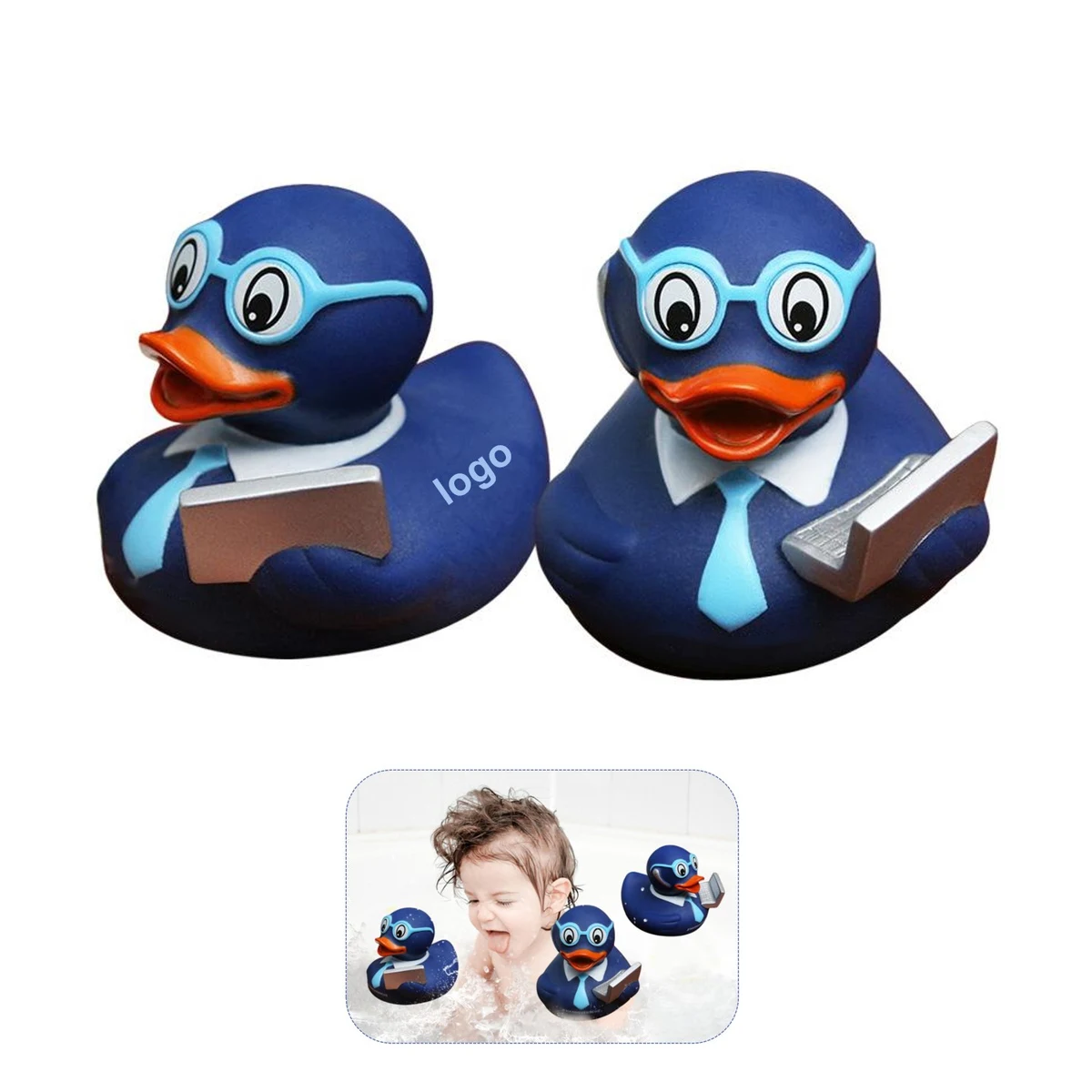 Rubber Duck with Glasses 1