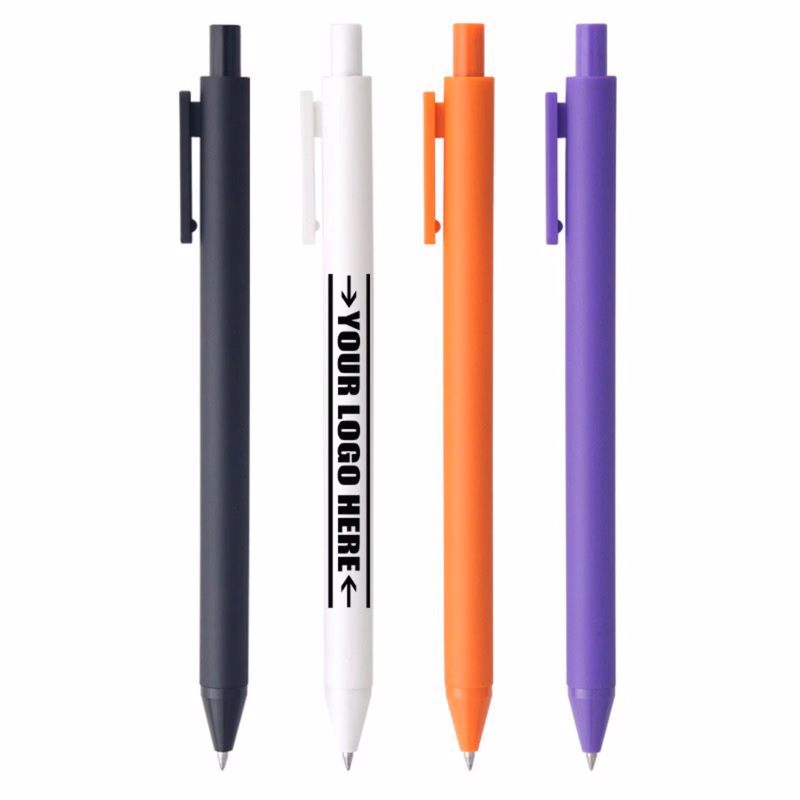 1.0 Bullet Shape Pinkycolor Capless Retractable Gel Pen