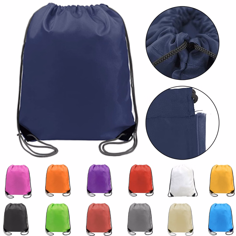 Sports Drawstring Bag String Backpack