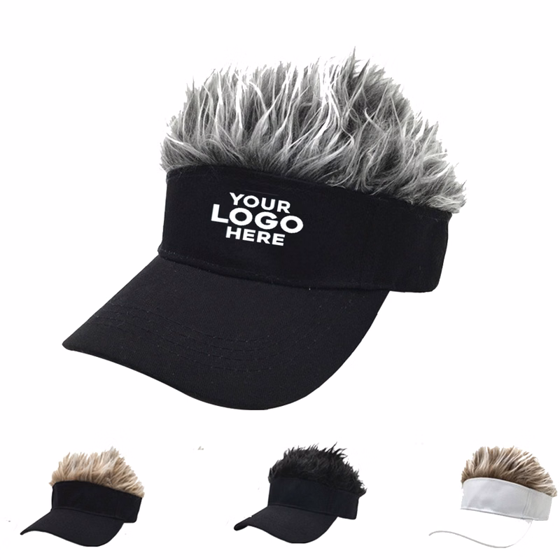 Wig baseball cap