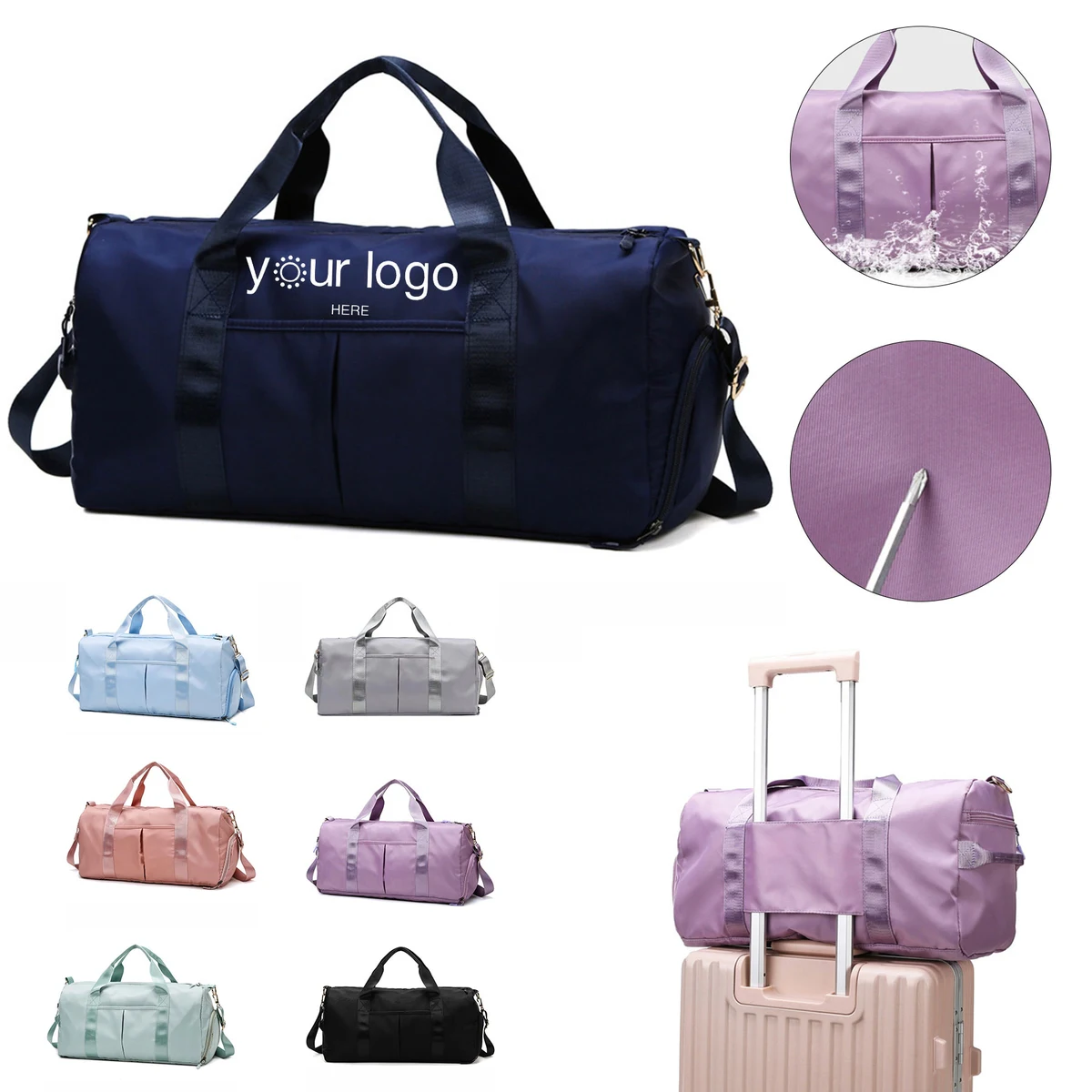 Sports Foldable Shoulder Travel Bag 1