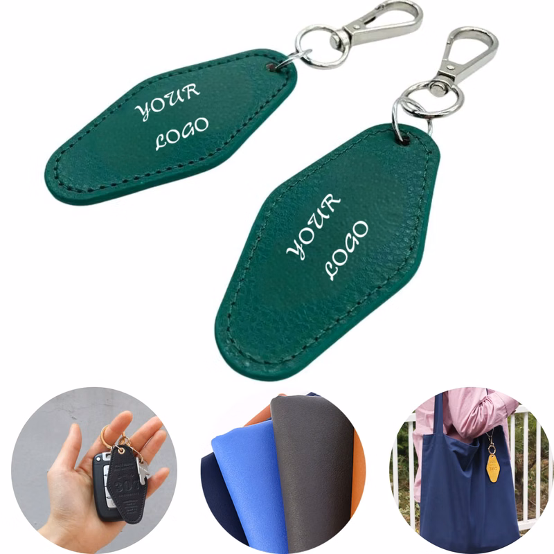 Diamond-shaped lychee grain leather double-sided hot stamped