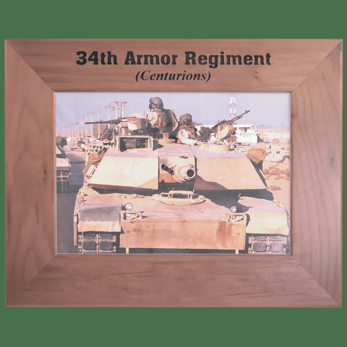 5" x 7" Genuine Walnut Picture Frame 1