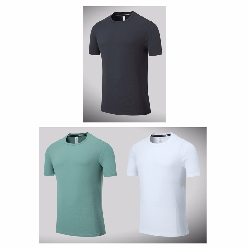 Men's Running Short Sleeve T-Shirt - Stock Style 17