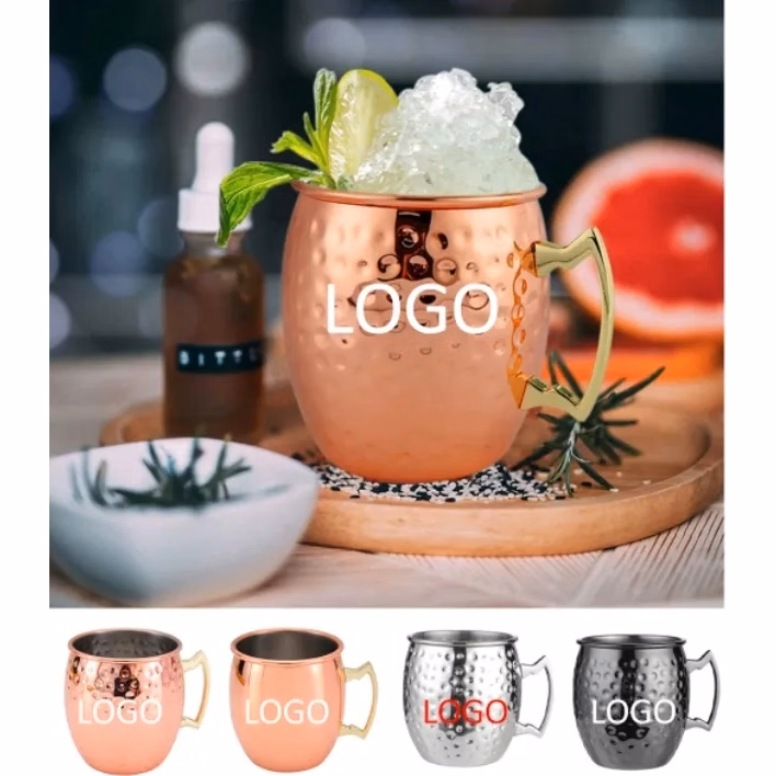 16 oz Copper Plated Stainless Steel Mug