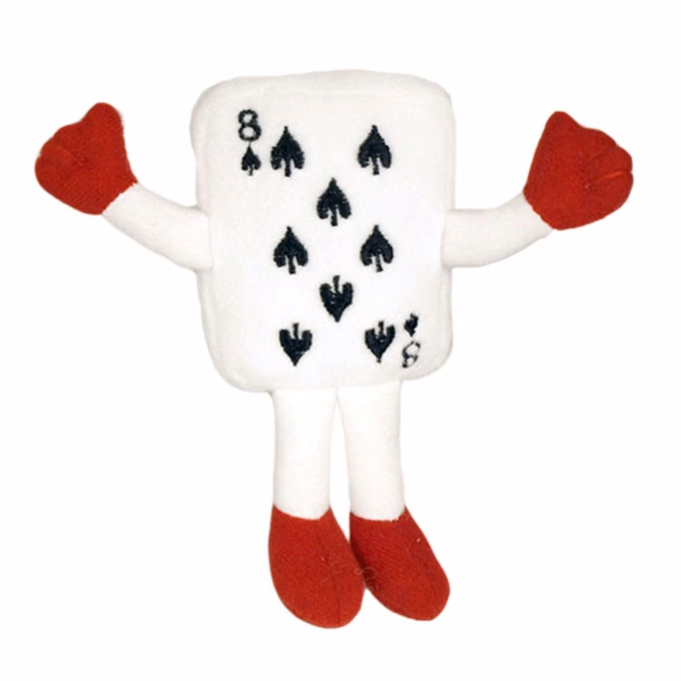 6" Eight Playing Card