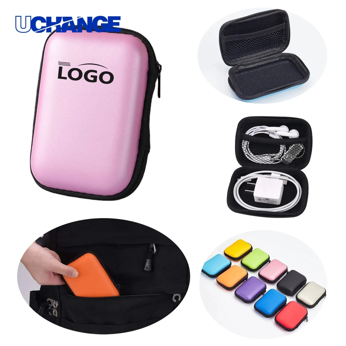 Data Cable and Headphone Storage Case Bag 1