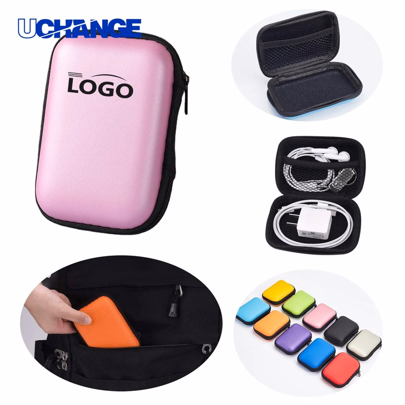 Data Cable and Headphone Storage Case Bag