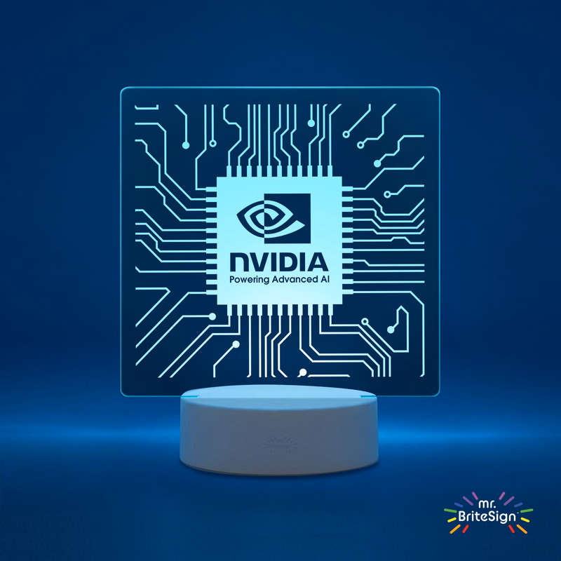 mr.BriteSign LED Acrylic Sign - Square