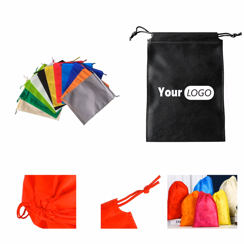 16.9 Inch Non-Woven Drawstring Storage Bag