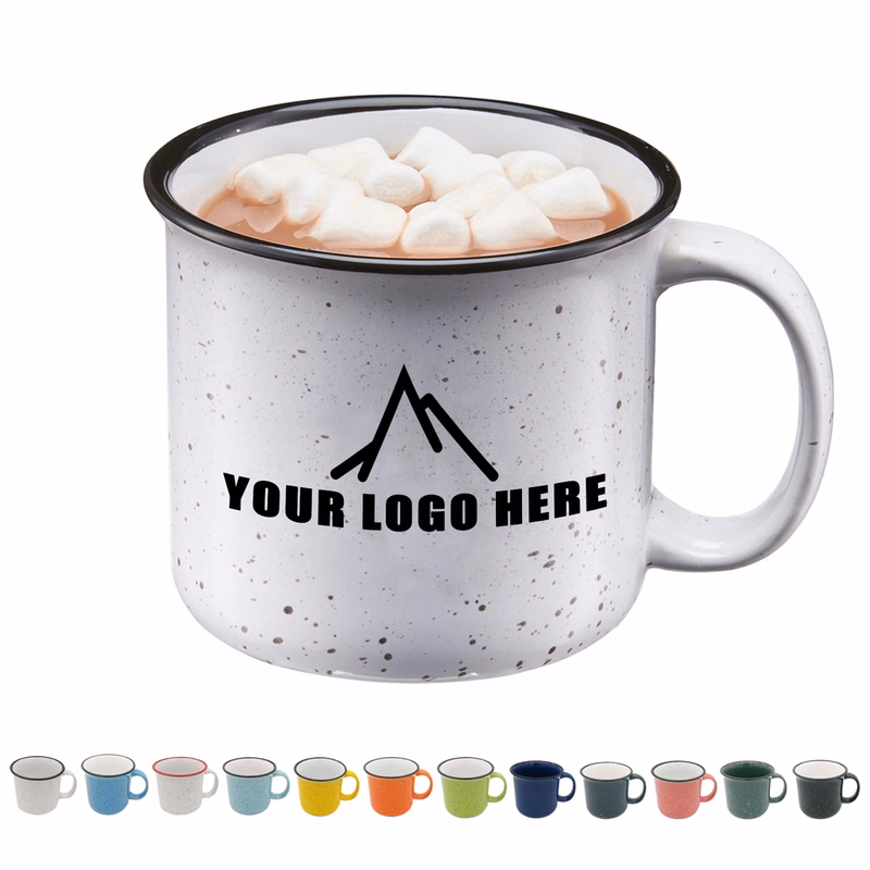 Custom Ceramic Campfire Coffee Mugs
