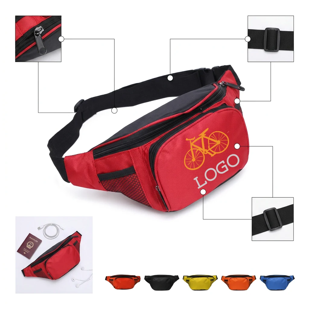 Outdoor Running Fanny Pack With Bottle Holder 1