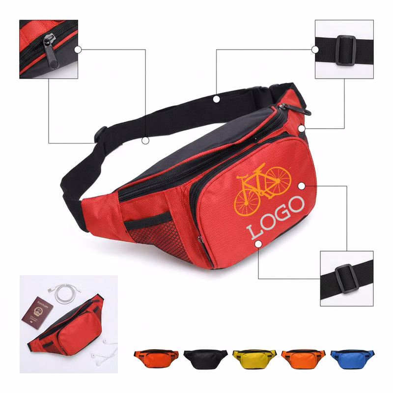 Outdoor Running Fanny Pack With Bottle Holder