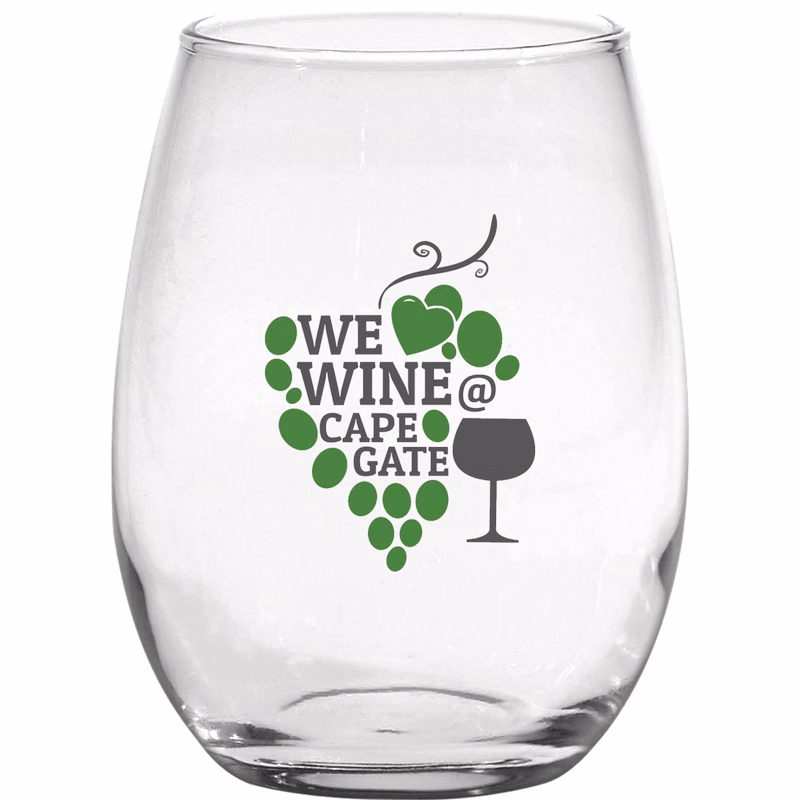 15 oz. Stemless White Wine