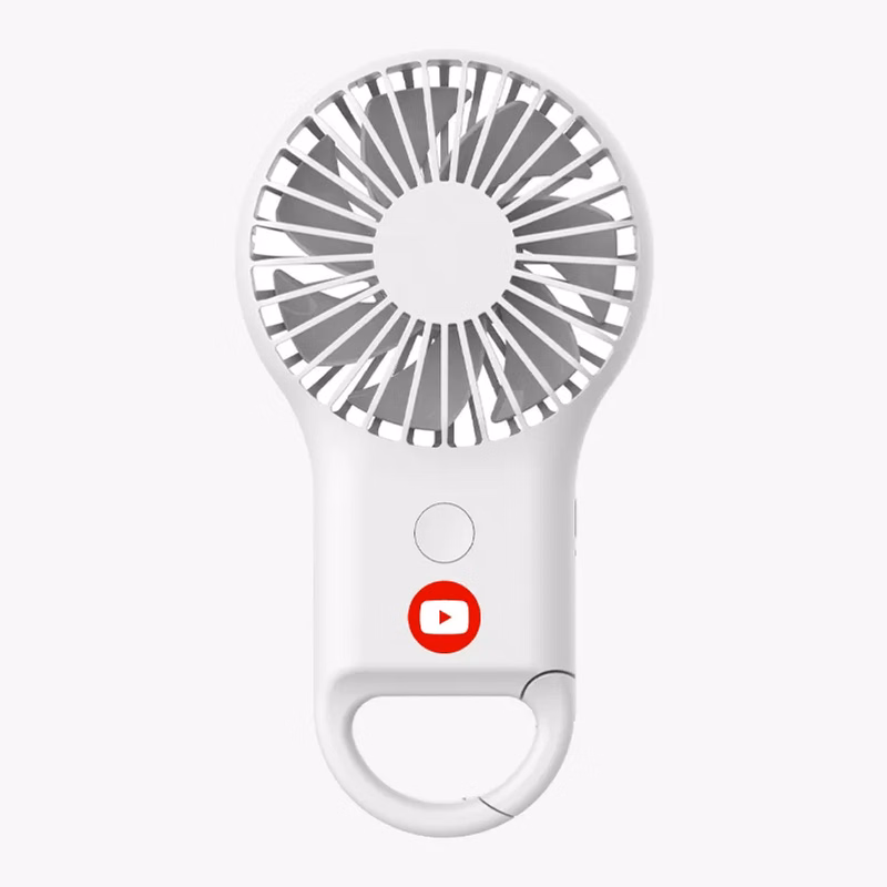 Rechargeable Carabiner Hand Fan
