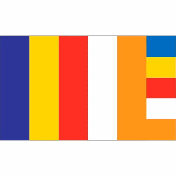 Religious Premium Car Flag - Buddhist