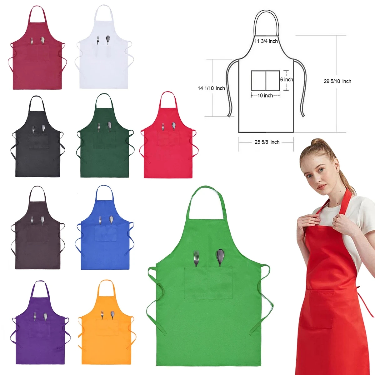 Polyester BBQ Apron 1