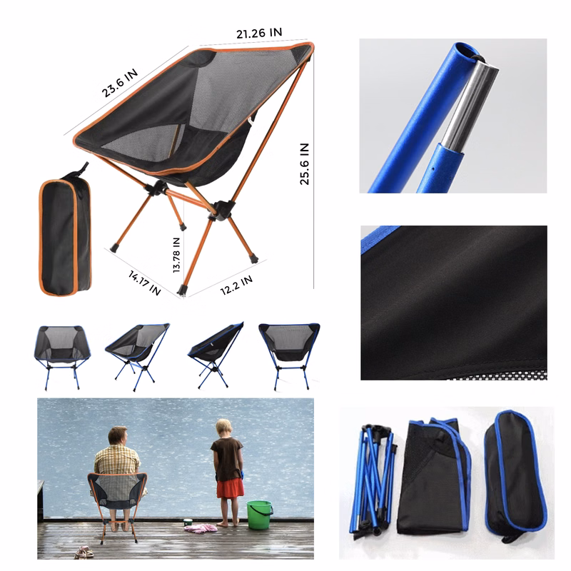 MOQ 10 PCS Versatile Outdoor Folding Chair