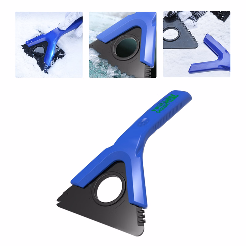 MOQ 50 Car Snow Scraper Ice Removal Tool Multi-Function Design