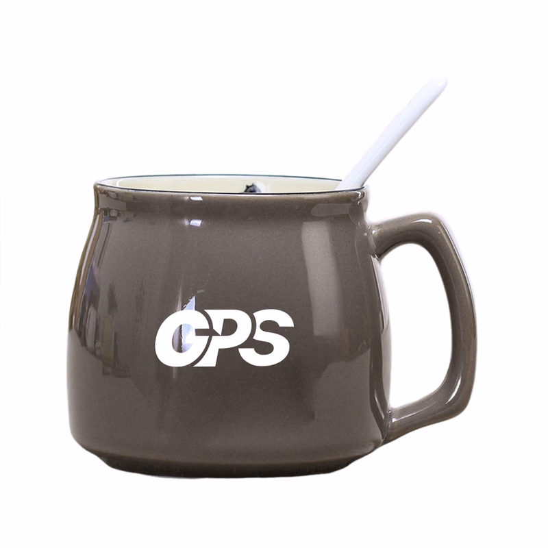12 Oz. Ceramic water cup