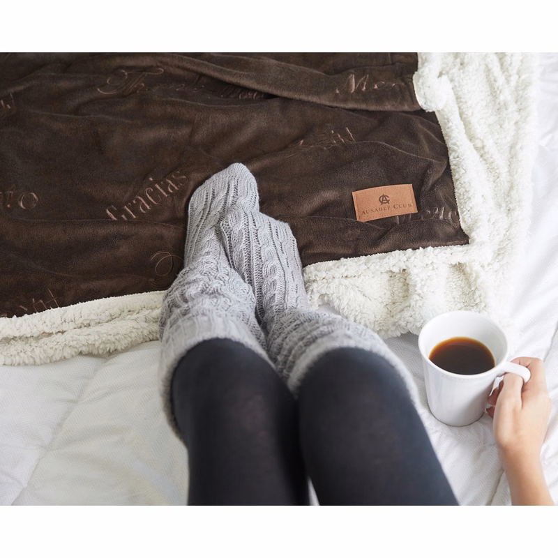 Thank You Lambswool Throw