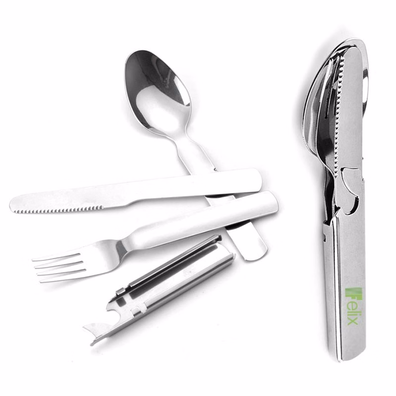 Stainless Steel Cutlery Set In Pouch