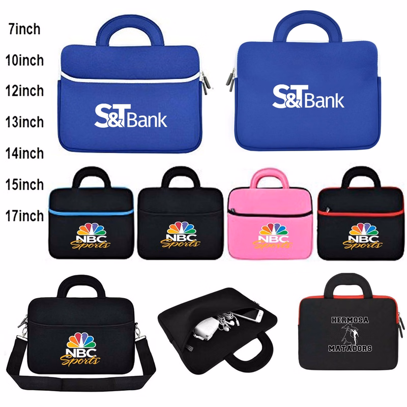Kidder iBank® 15" laptop case with adjustable shoulder strap with handle & pocket