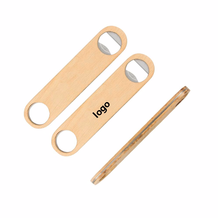 Large Wooden Bottle Opener