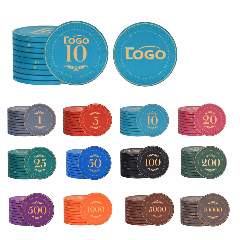 Casino Gambling House Ceramic Poker Chips