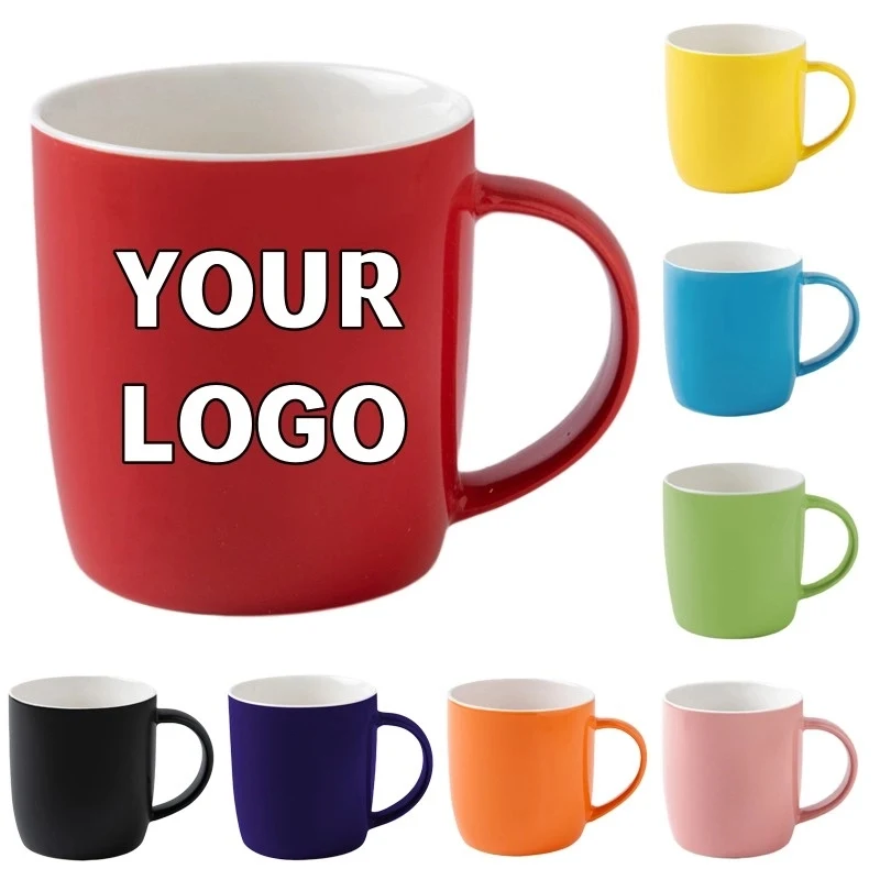 Custom 12 oz. Advertising Ceramic Mugs 1