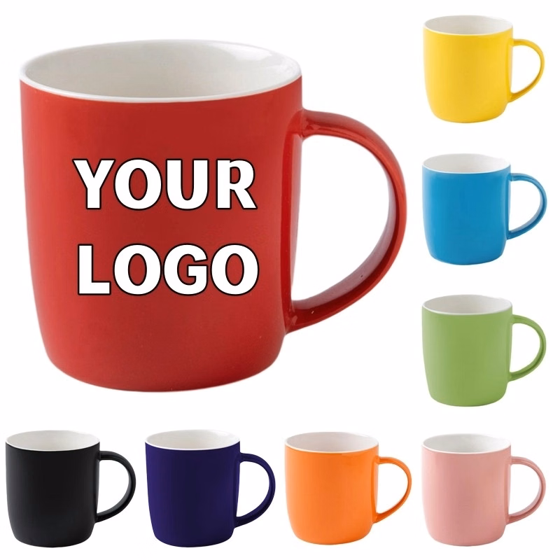 Custom 12 oz. Advertising Ceramic Mugs