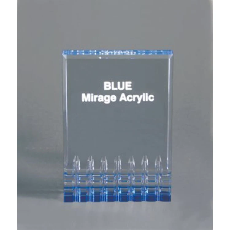 4.25" x 6" Blue Mirage Acrylic Award 1