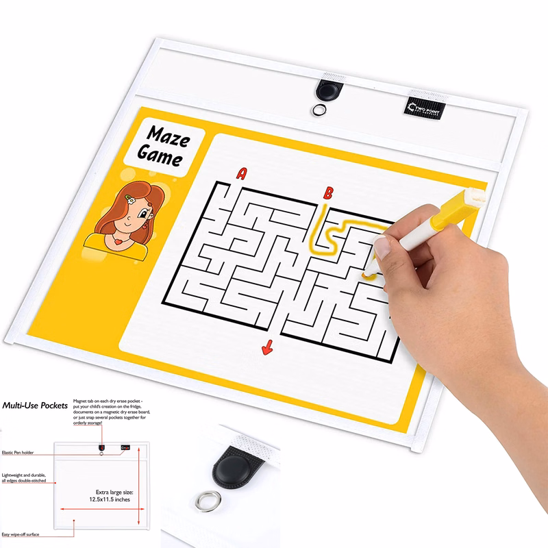 Magnetic Dry Erase Pocket Sleeve