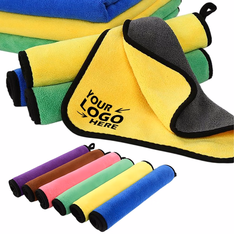 Professional Dual-Pile Microfiber Detailing & Cleaning Towel