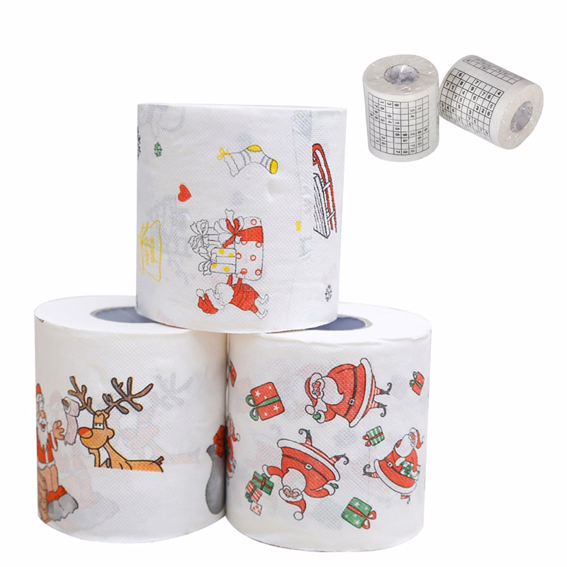 Custom Printed Toilet Paper