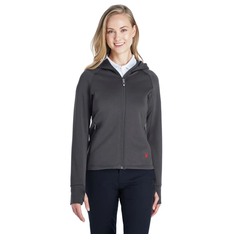 Spyder Ladies' Hayer Full-Zip Hooded Fleece Jacket 1