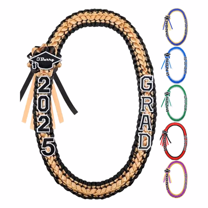 2025 Two Tone Handwoven Graduation Garland
