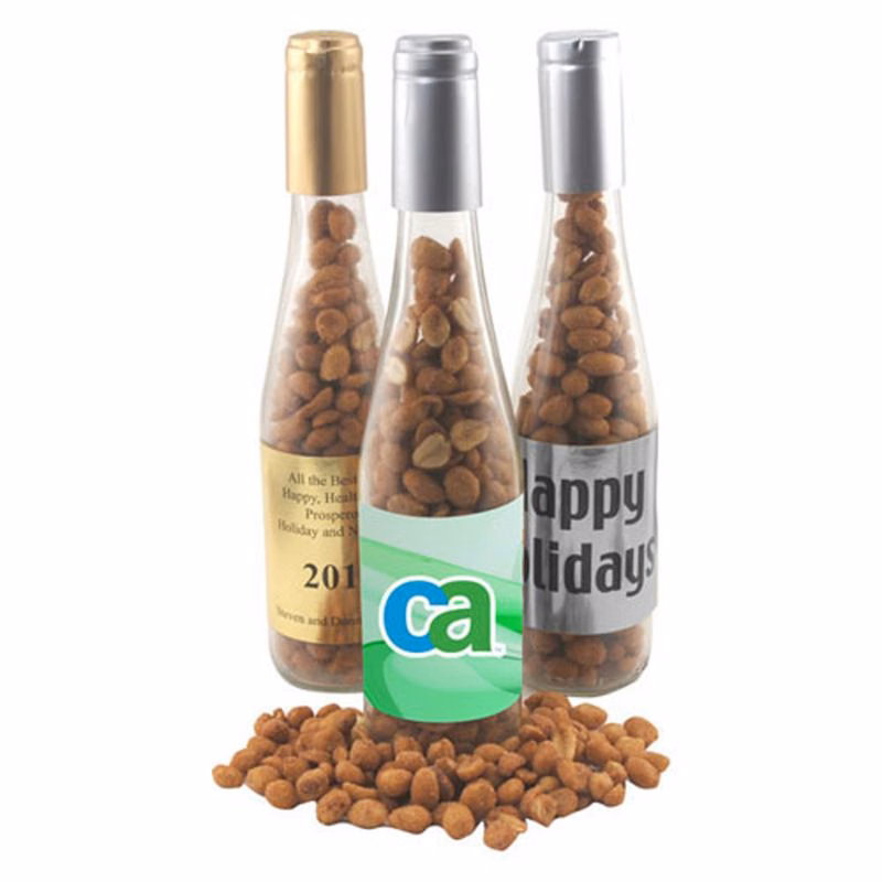 Champagne Bottle Honey Rst Peanuts
