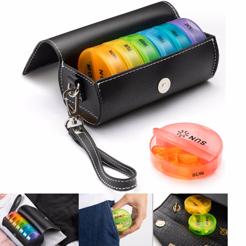 2 Times a Day Weekly Pill Organizer