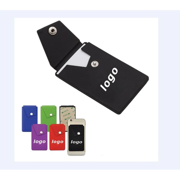 Silicone Phone Flip Wallet With Stand 1