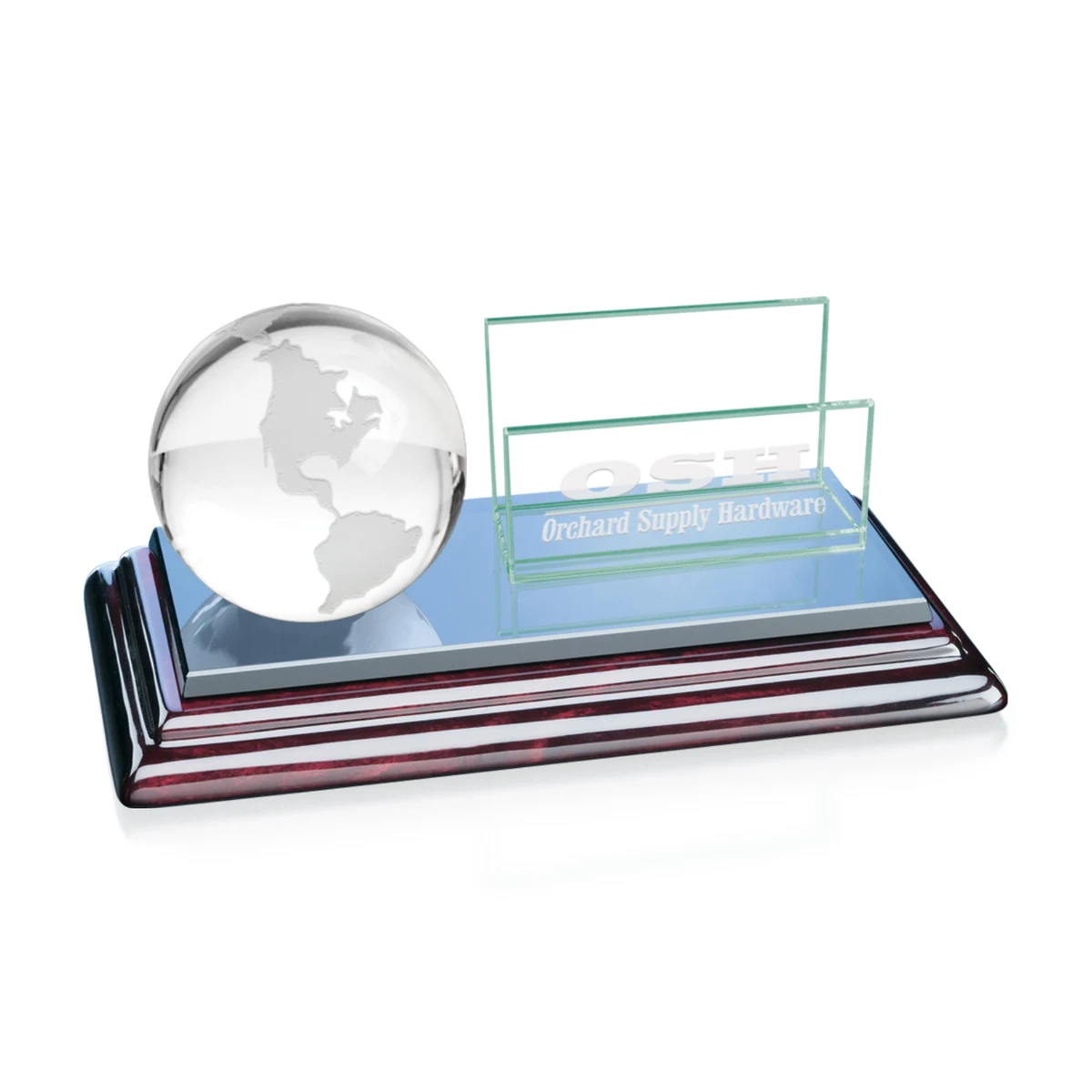 Sommerville Cardholder - Clear Globe 1