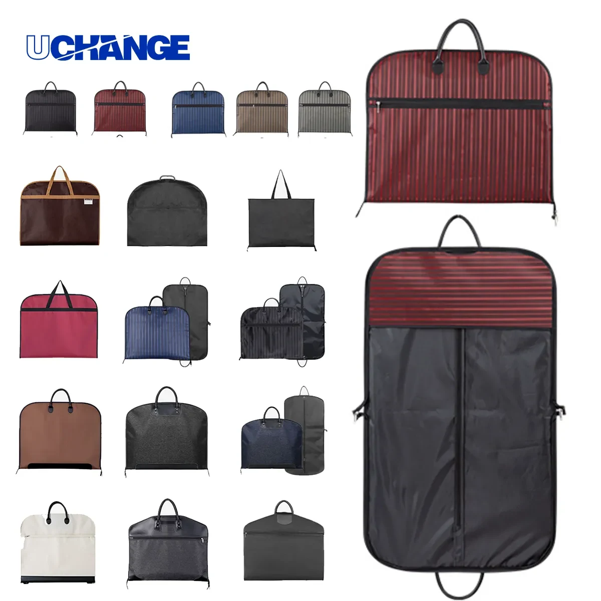 Travel Garment Bag With Trolley Sleeve 1