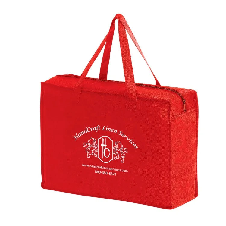 Non-woven Zipper Tote 1