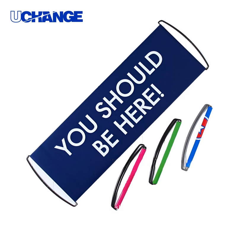 Custom Retractable Hand Banner for Promotion